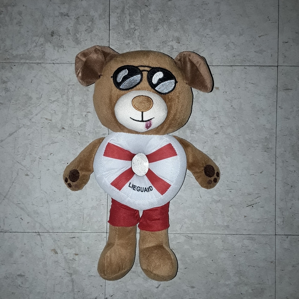 Lifeguard stuffed animal